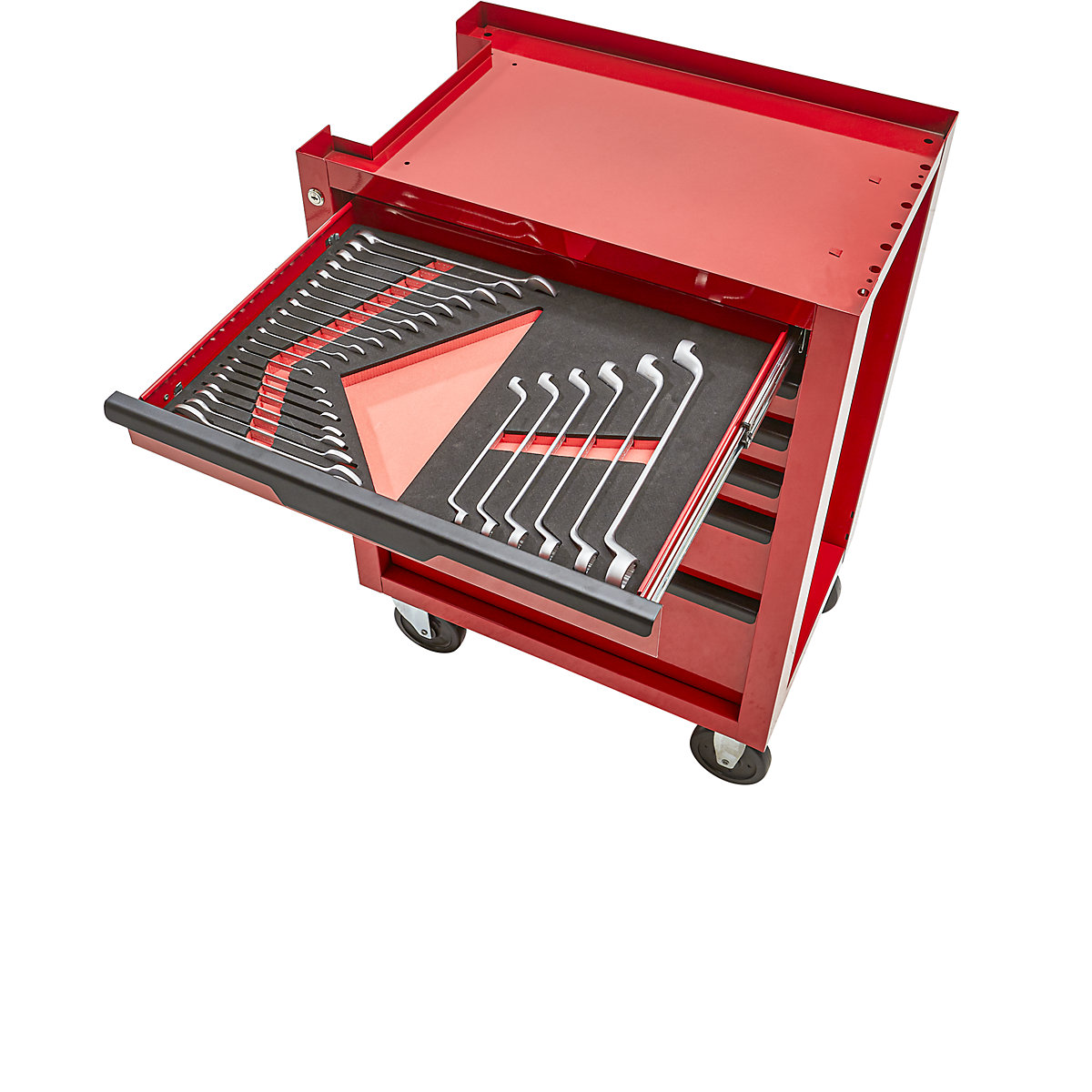 Kit d'outils avec compartiments en mousse bicolores (Illustration du produit 3)-2