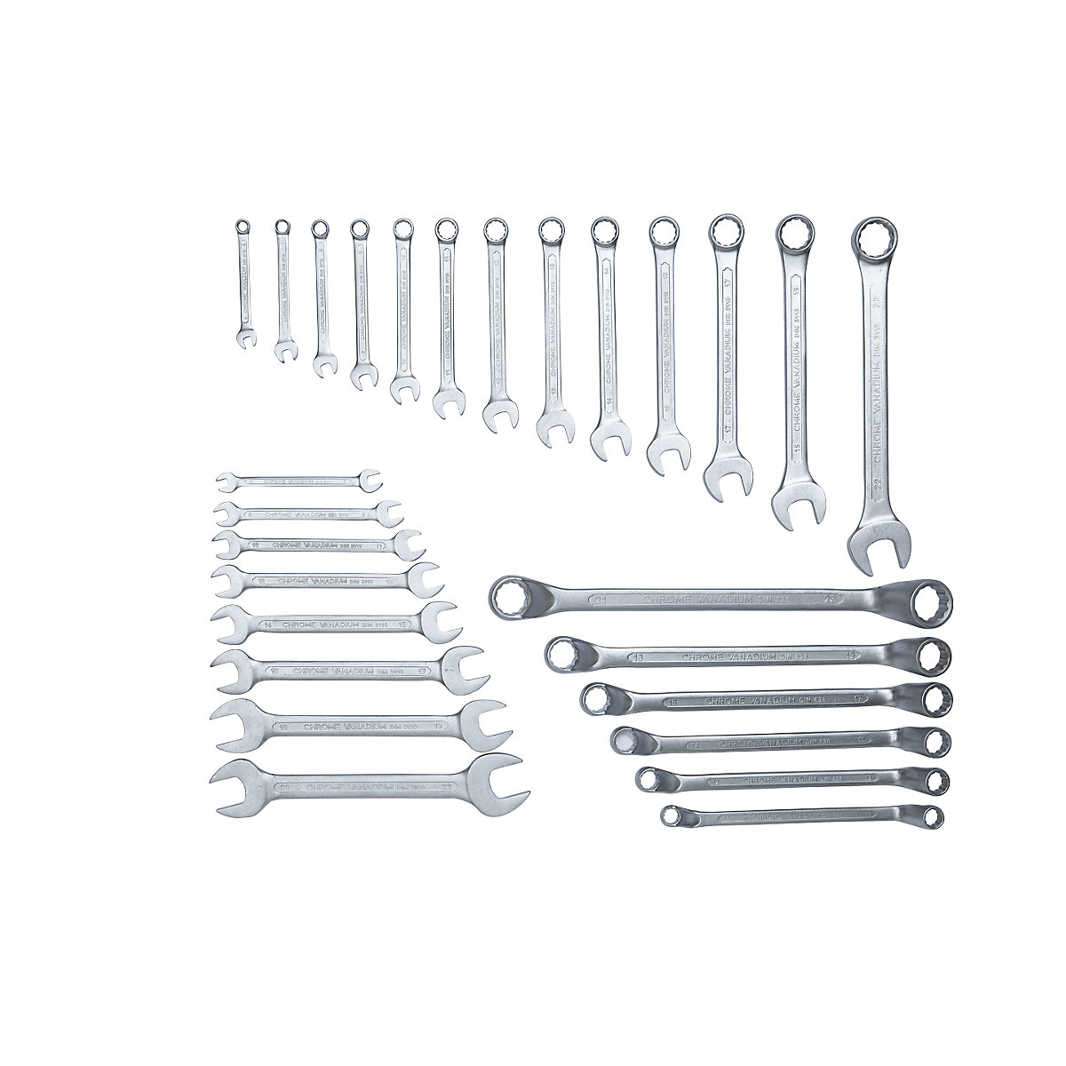 Kit d'outils avec compartiments en mousse bicolores (Illustration du produit 2)-1