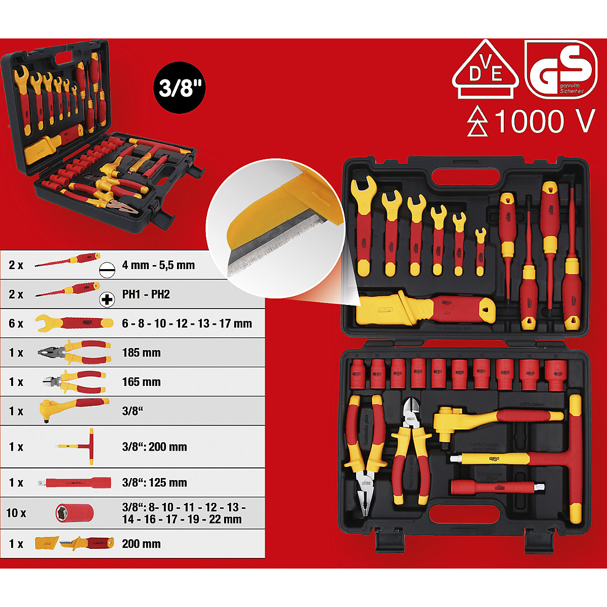 Kit d'outils isolés (Illustration du produit 2)-1
