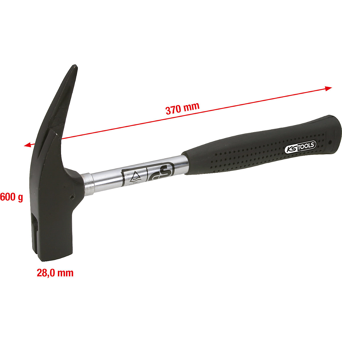 Marteau arrache-clou magnétique – KS Tools (Illustration du produit 6)-5