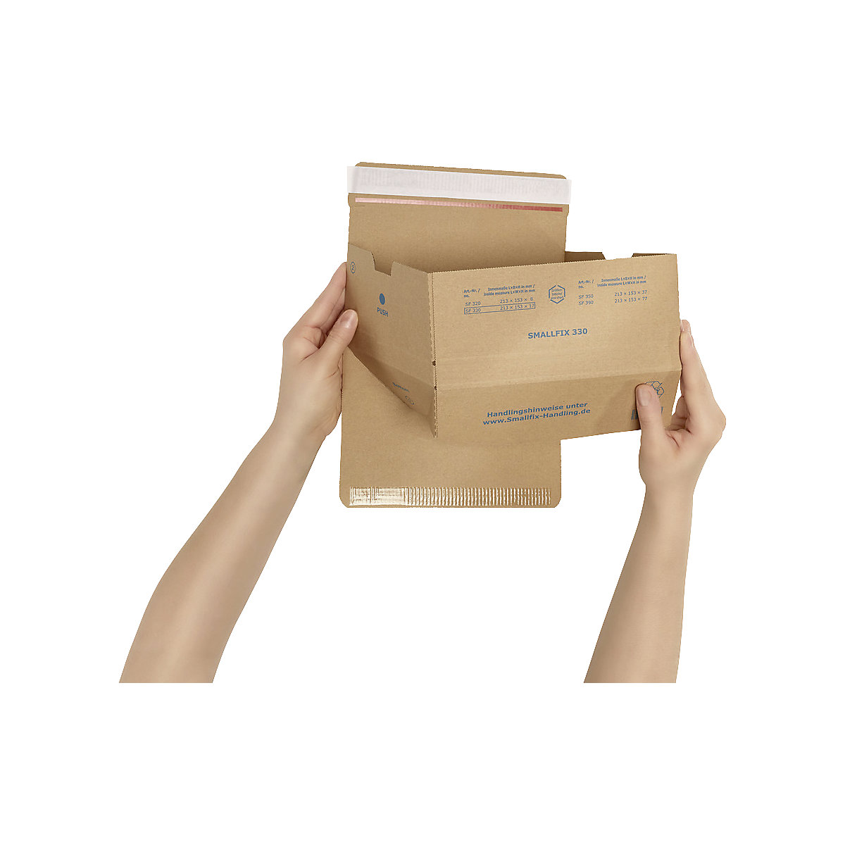 Postal packaging – ratioform flow (Product illustration 3)-2