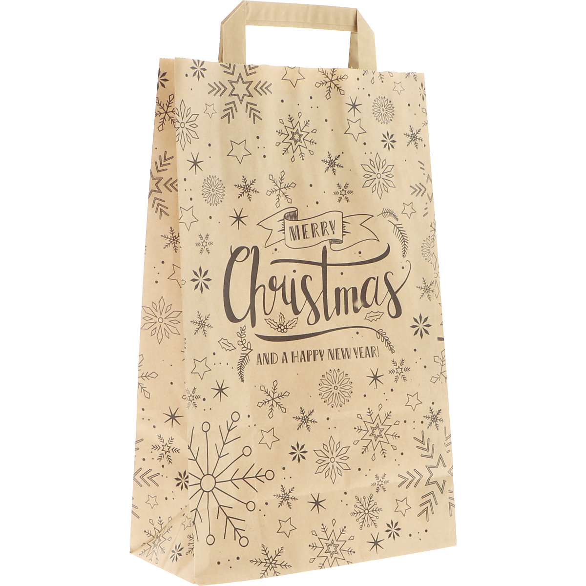 Christmas paper carry bag Merry Christmas - ratioform