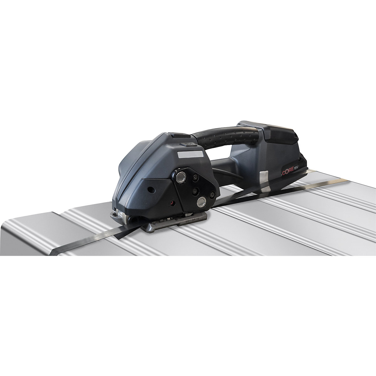 Rechargeable hand strapping tool for steel strapping – ratioform (Product illustration 8)-7