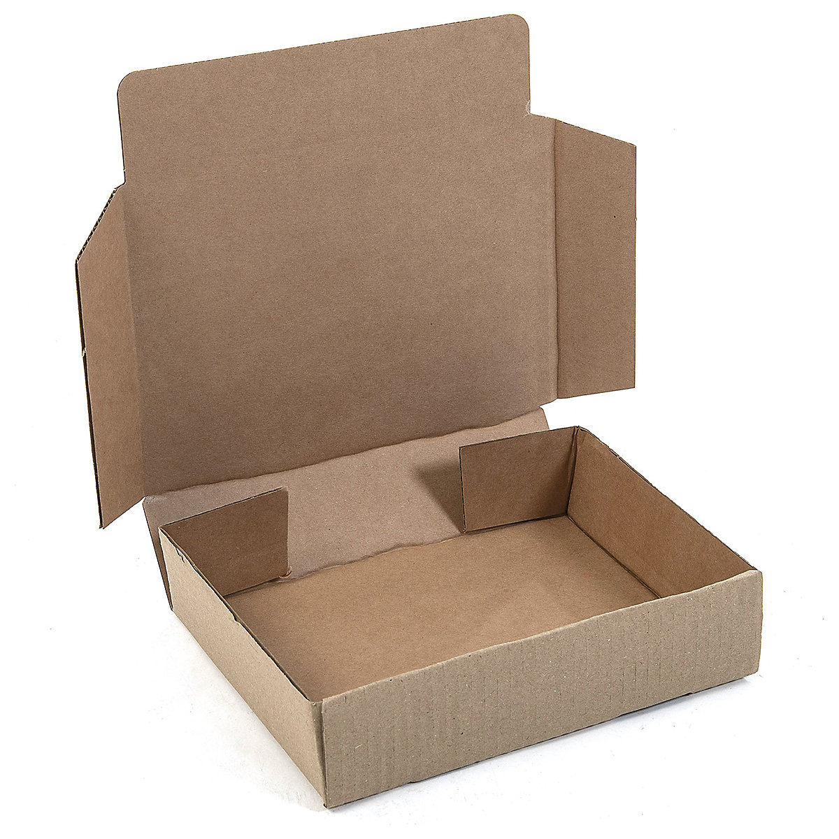 Brown Pizza Style Box