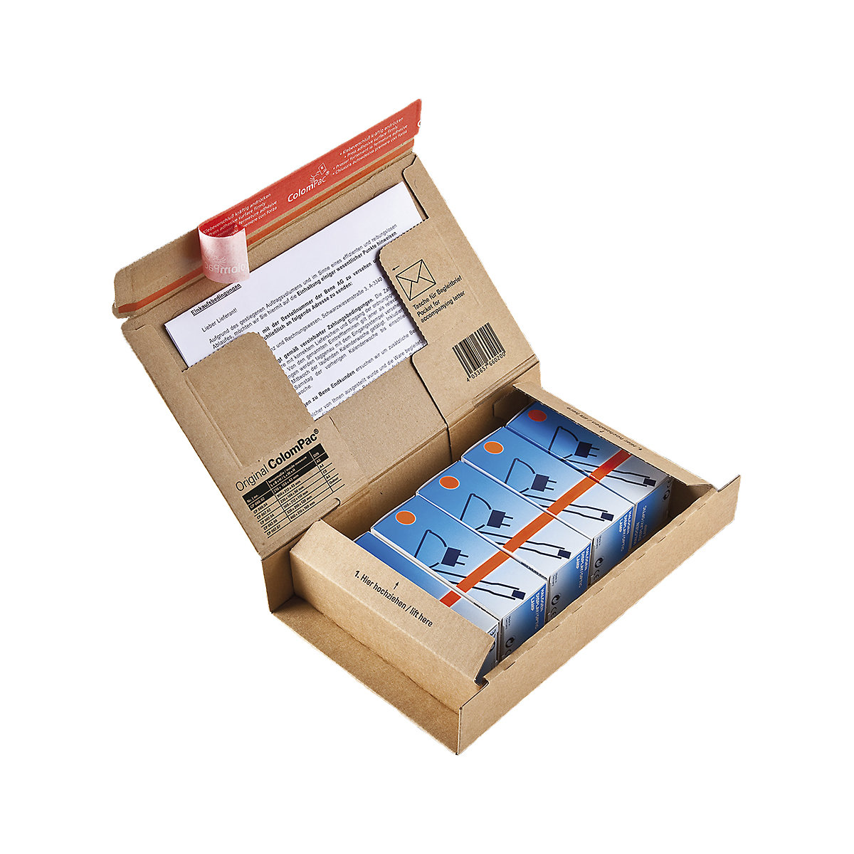 ColomPac® CP 066/067 Quick Erect Boxes, ColomPac® CP 066/067 Quick Erect Boxes, ColomPac® CP 067.04 Quick Erect Boxes 305l x 212w x 110h mm | Small Parcel | 191g-5