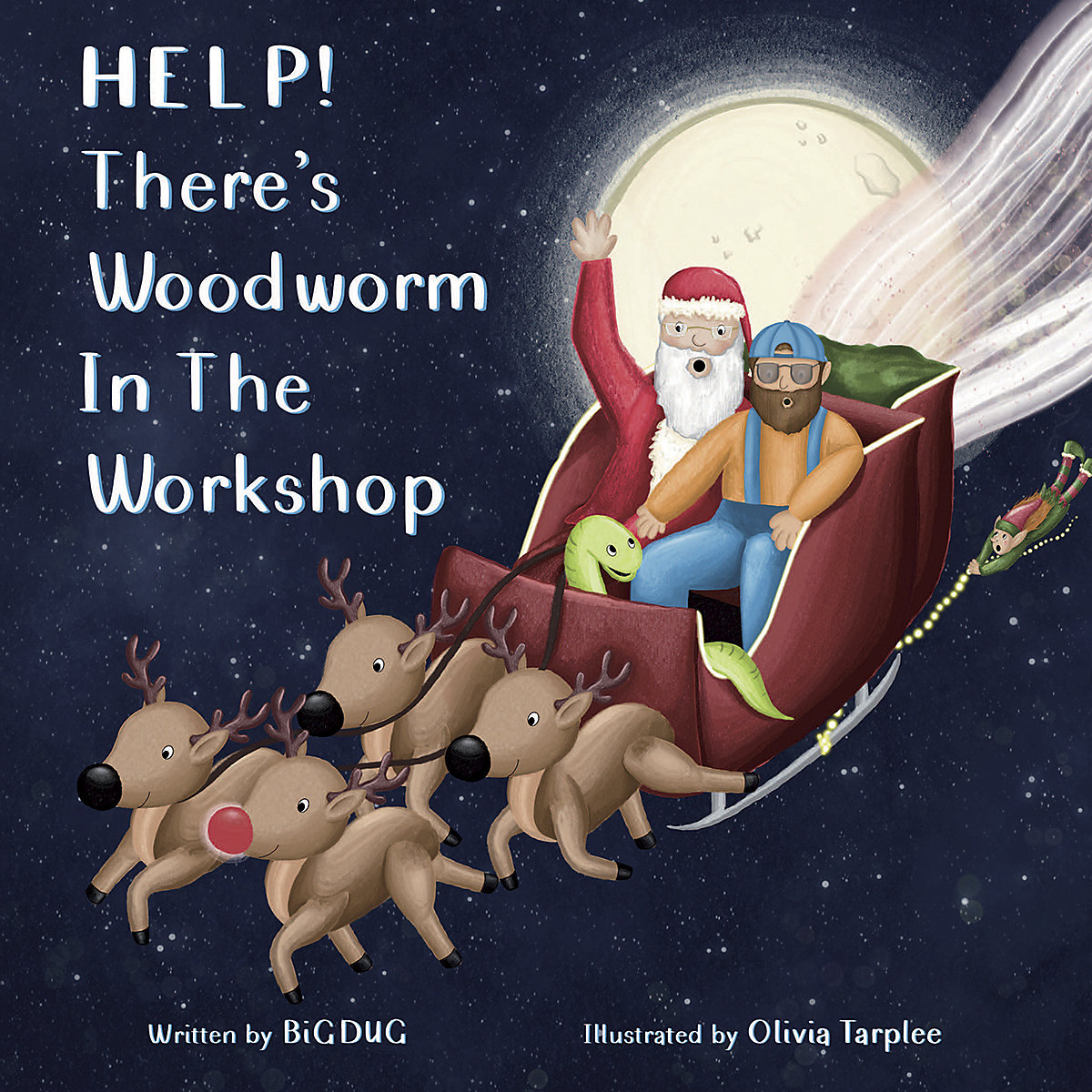 HELP! There’s Woodworm In The Workshop – Charity Book (Product illustration 2)-1