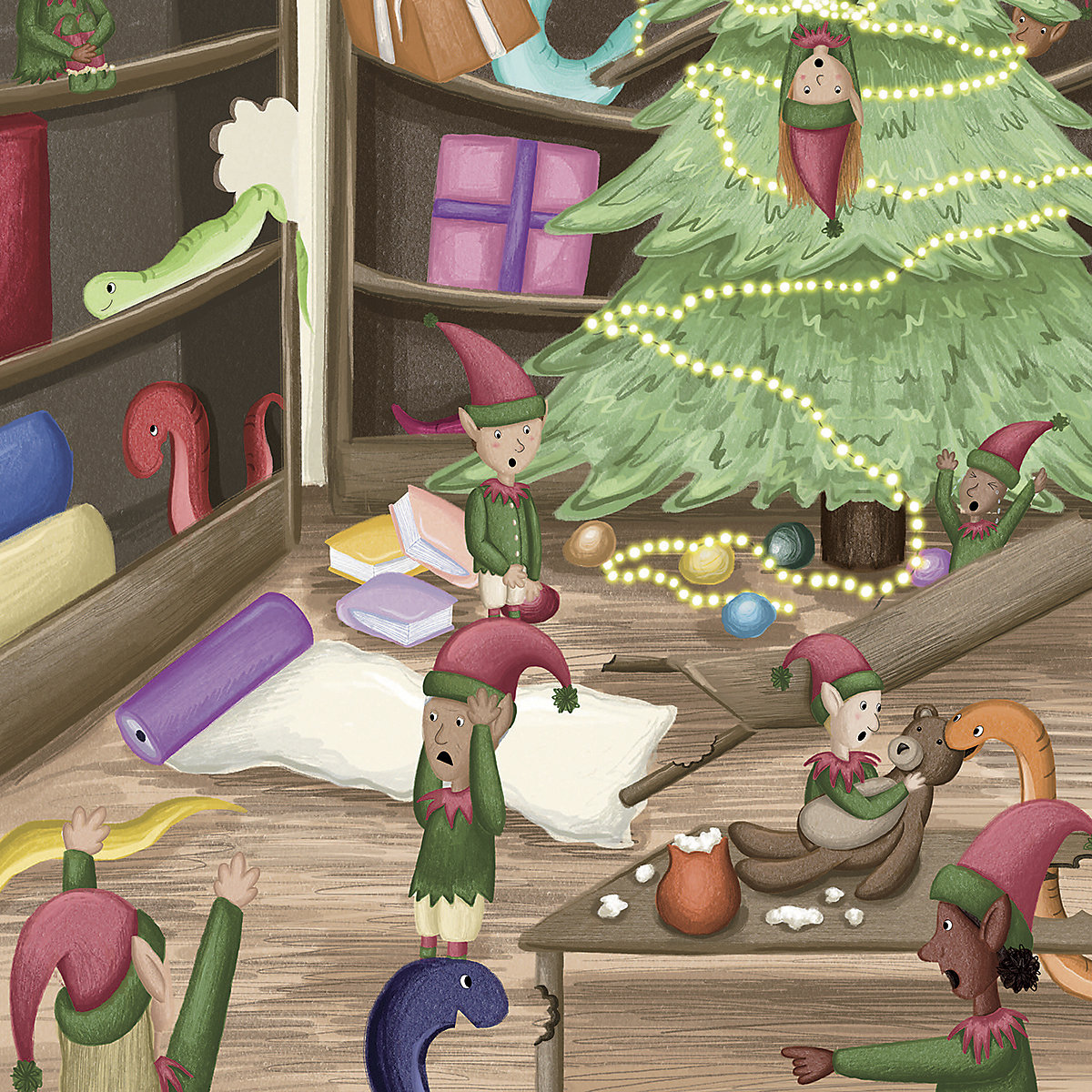 HELP! There’s Woodworm In The Workshop – Charity Book (Product illustration 4)-3