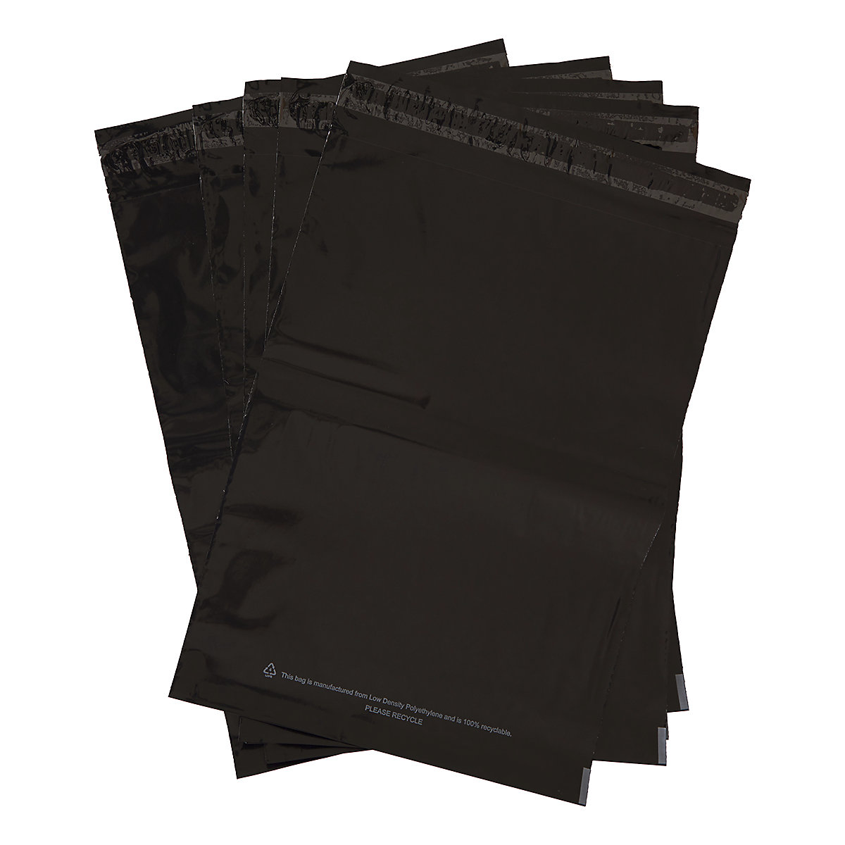 Black Mailing Bags, Black Mailing Bags, Black Mailing Bags Pack 2000 | 230l x 162w mm | Letter | Maxi Pack-0