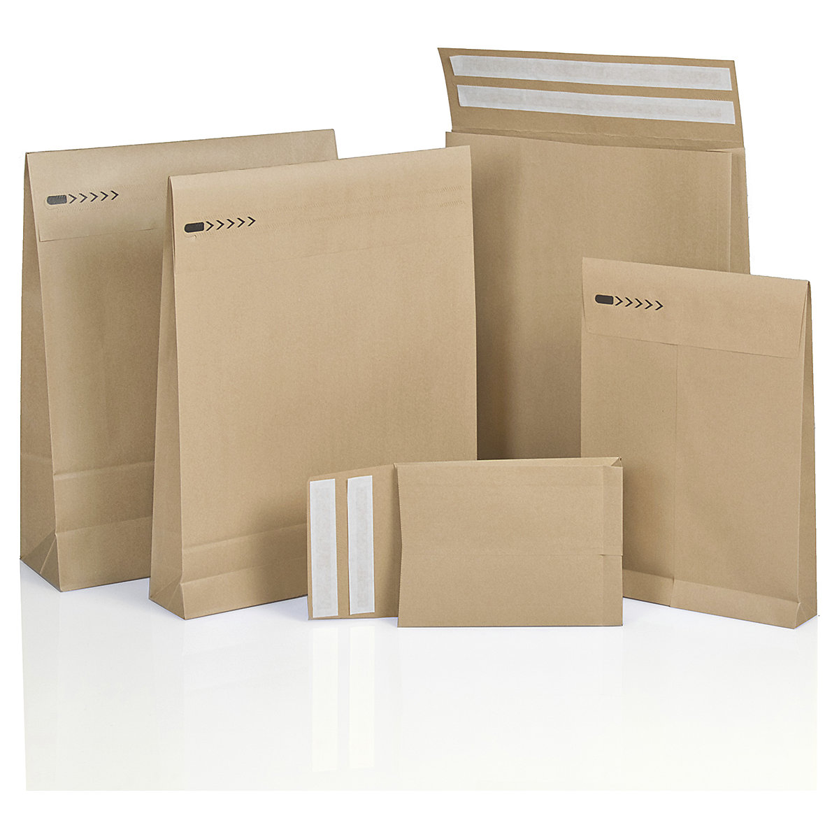 Ecommerce Paper Mailing Bags - Returnable 2 x Peel & Seal
