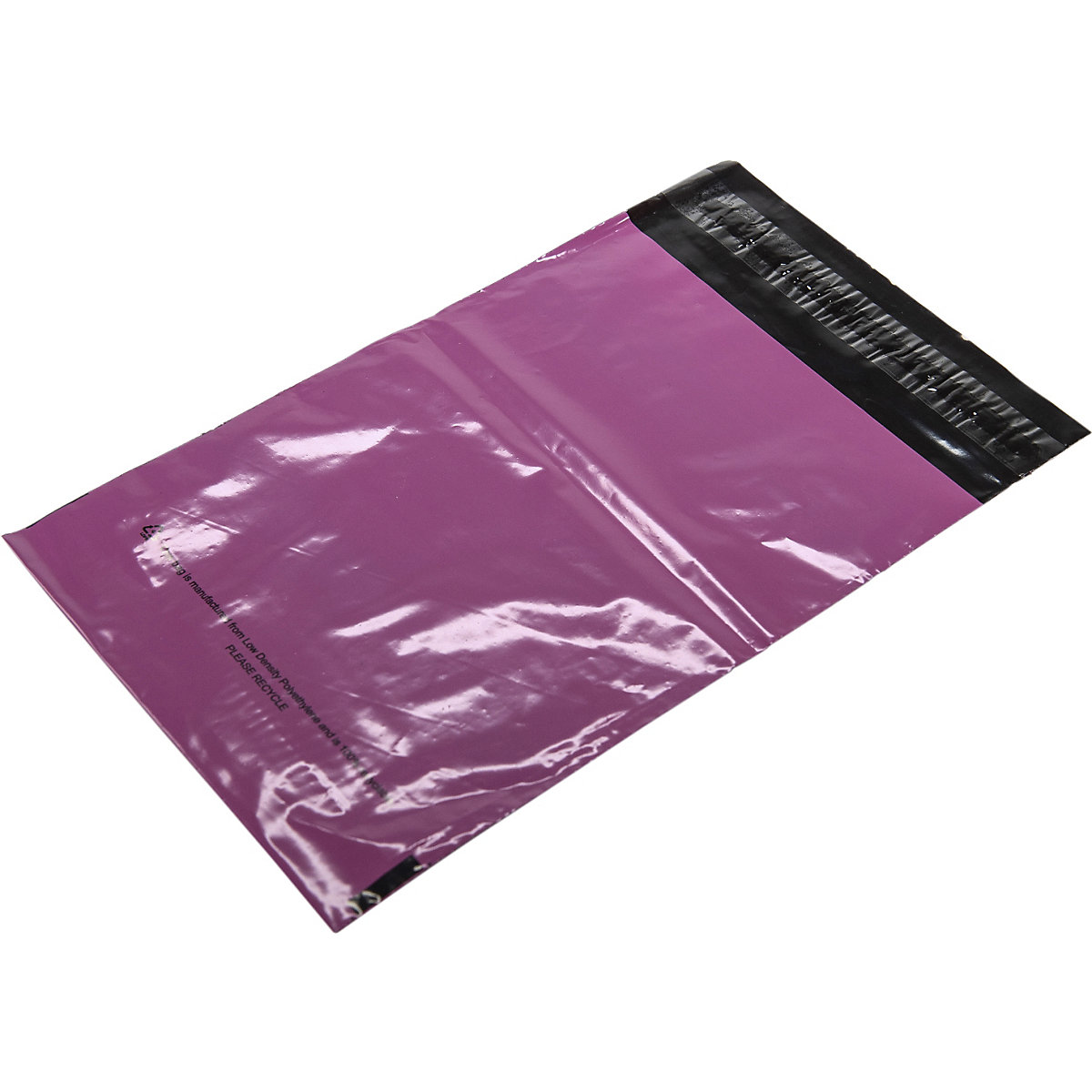 Pink Plastic Mailing Bags (Product illustration 2)-1