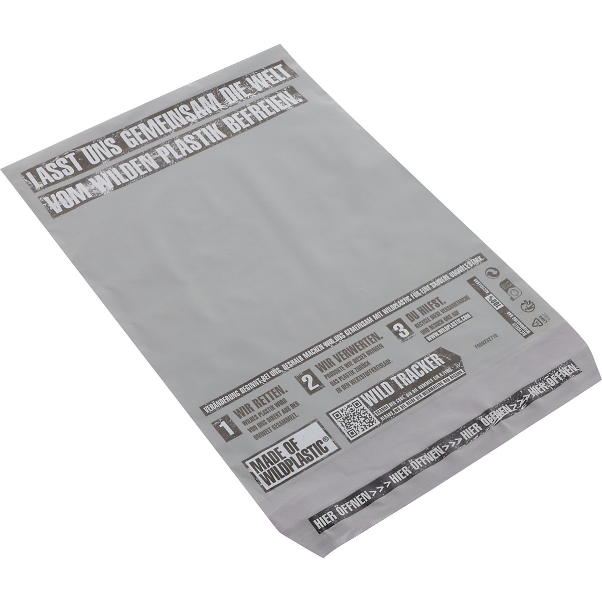 Wildplastic mailing bag – ratioform terra