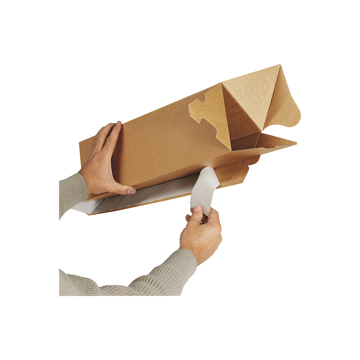 Postal sleeve, triangular – ratioform (Product illustration 3)-2