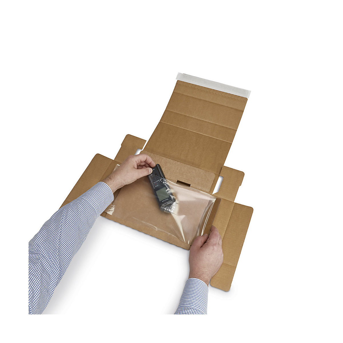 Quicksnap retention packaging – ratioform flow (Product illustration 2)-1