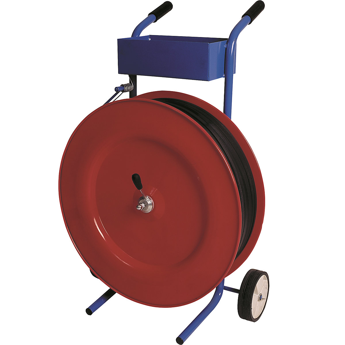 Strap dispenser for PP strapping - ratioform