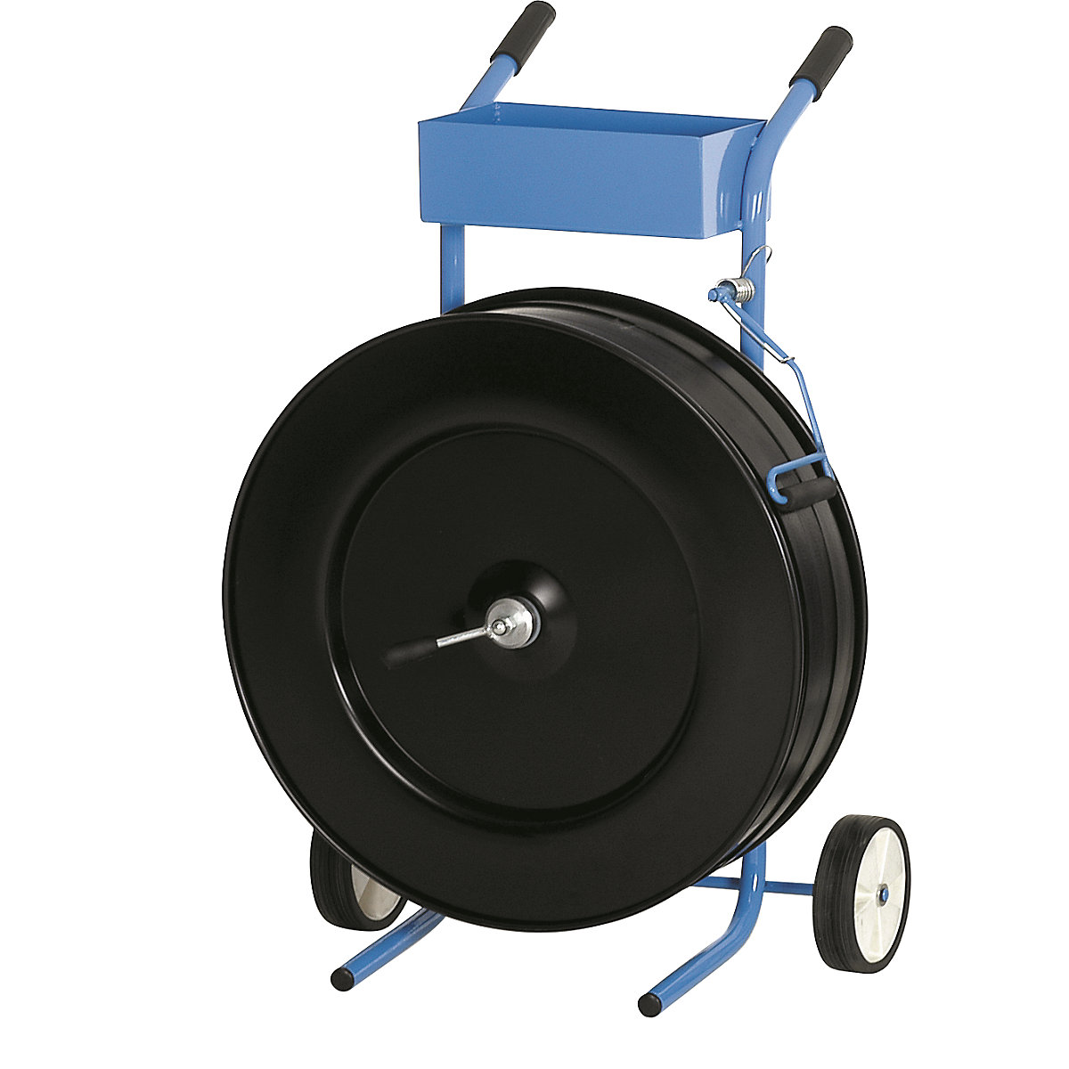 Strap dispenser for PP strapping - ratioform