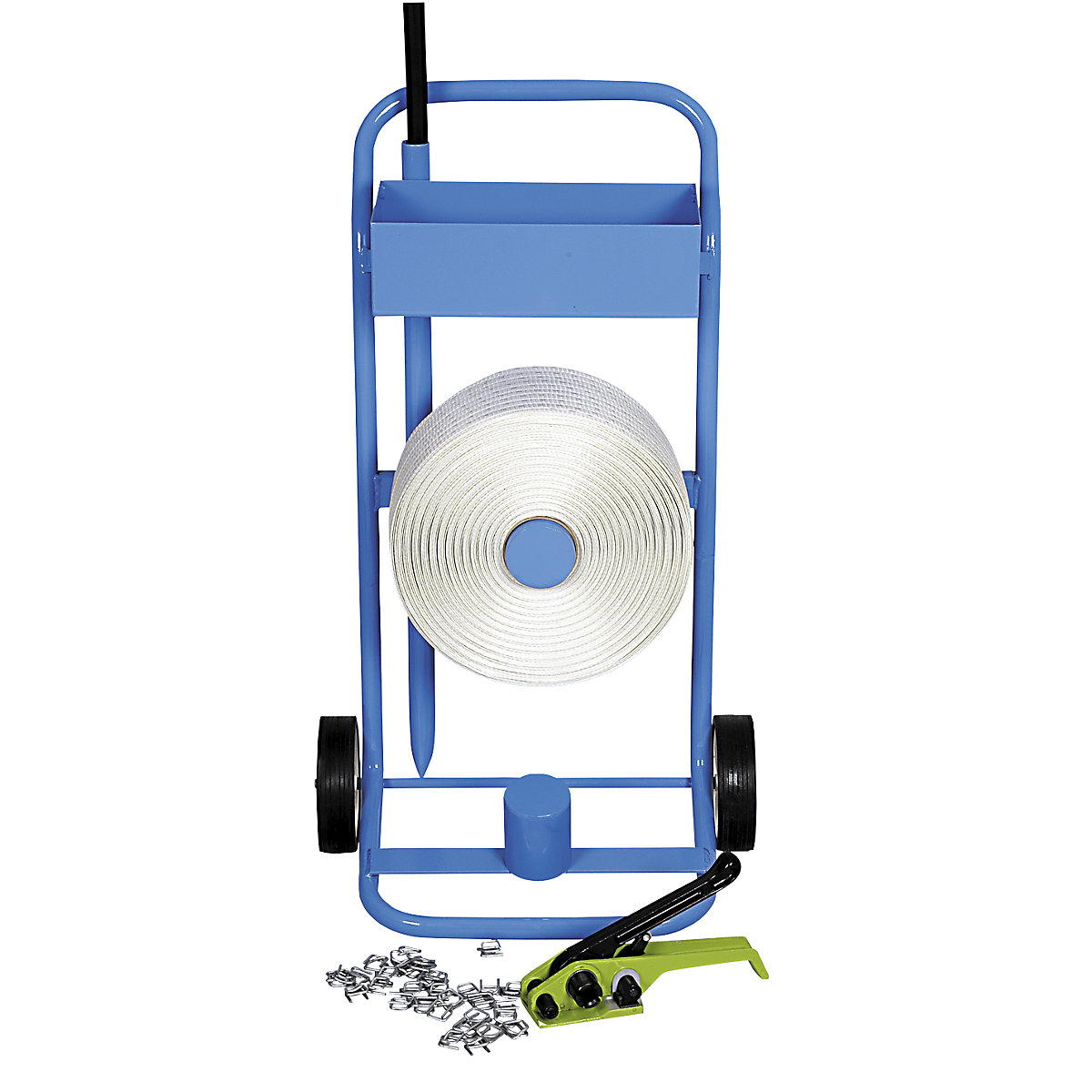 Strapping set, bonded reinforced PET strapping - ratioform