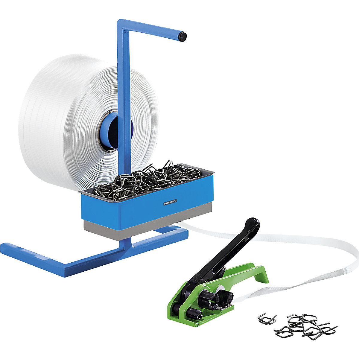 Strapping set, woven reinforced PET strapping - ratioform