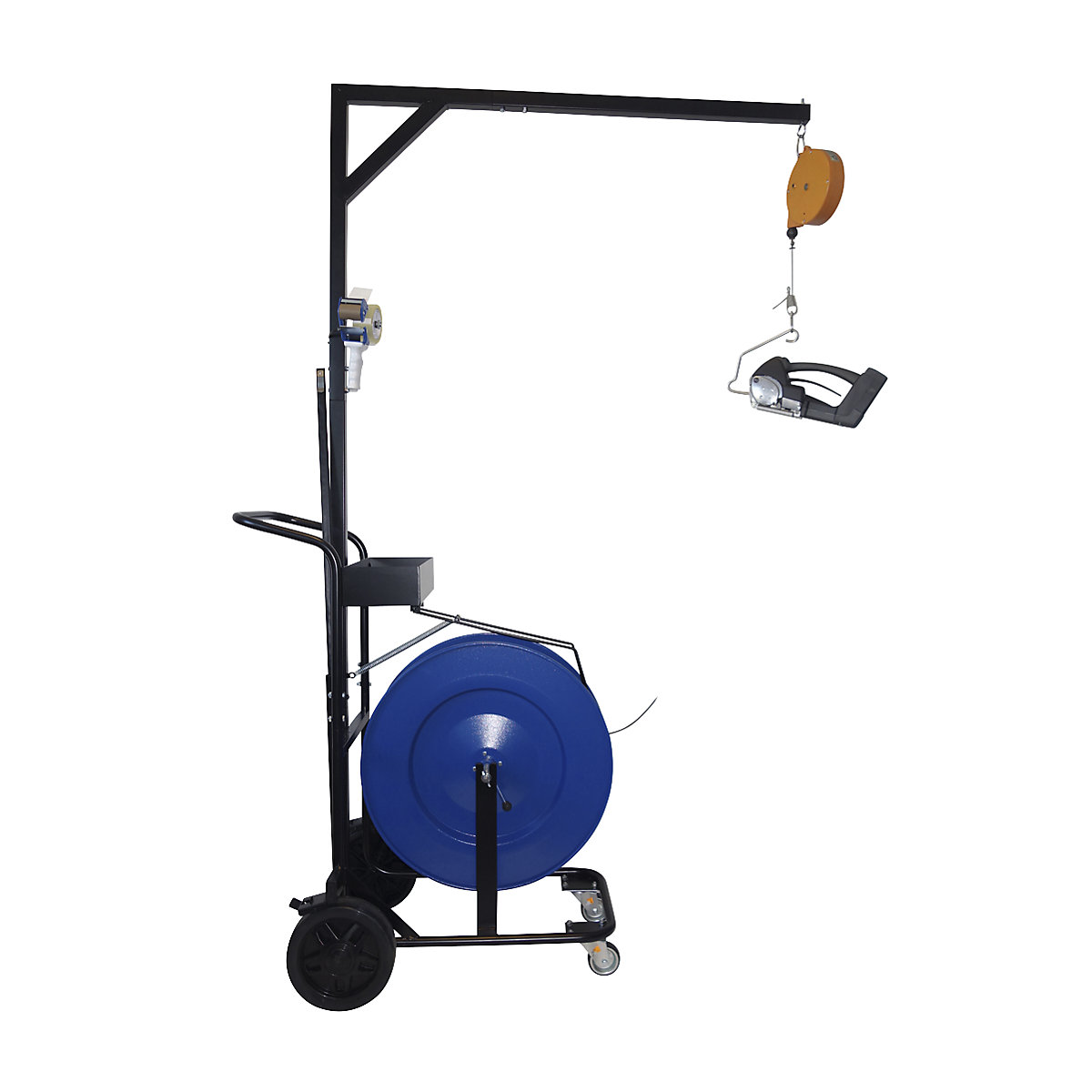 Strapping station for PP and PET strapping - ratioform