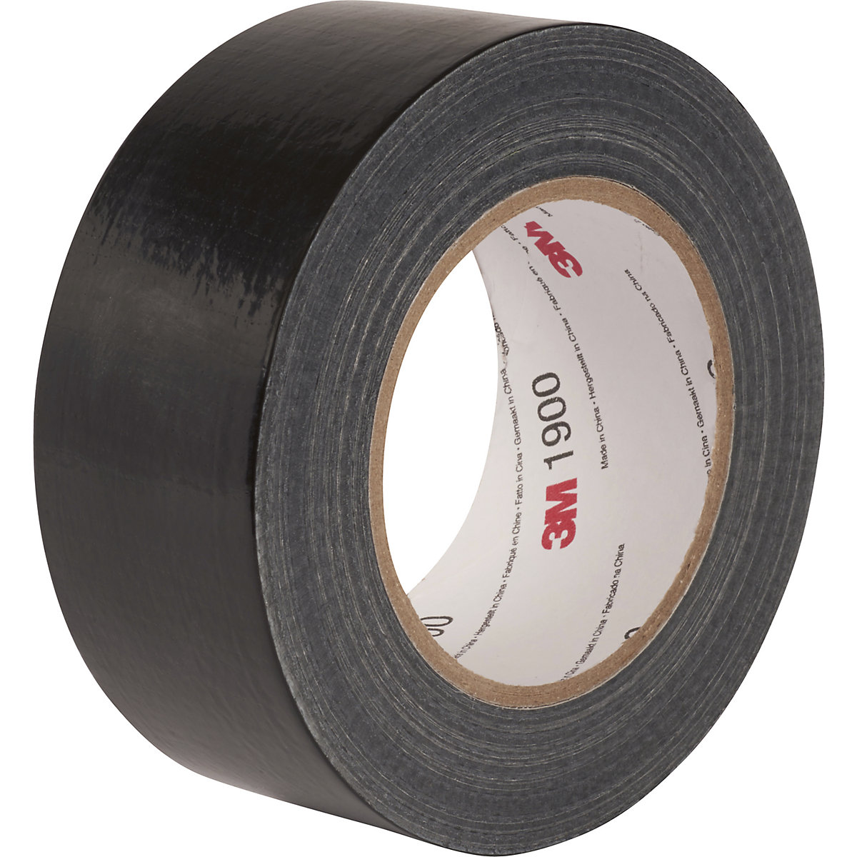 3M Value Duct Tape 1900, 3M Value Duct Tape 1900, 3M Value Duct Tape 1900 Each | 50w mm | 50m | Black-0