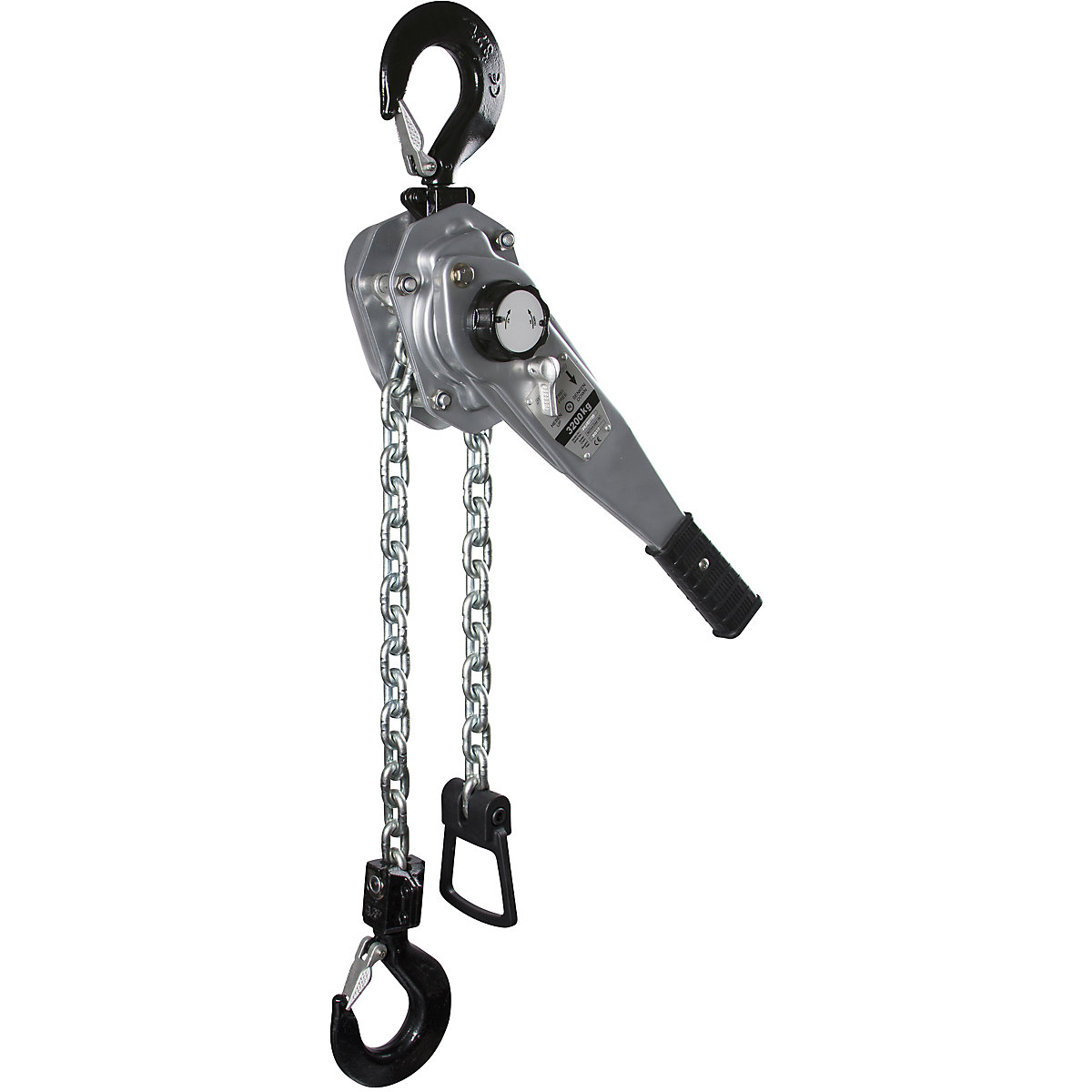 Paranco a leva Premium PRO, sollevamento standard 1,5 m, portata 3200 kg-0