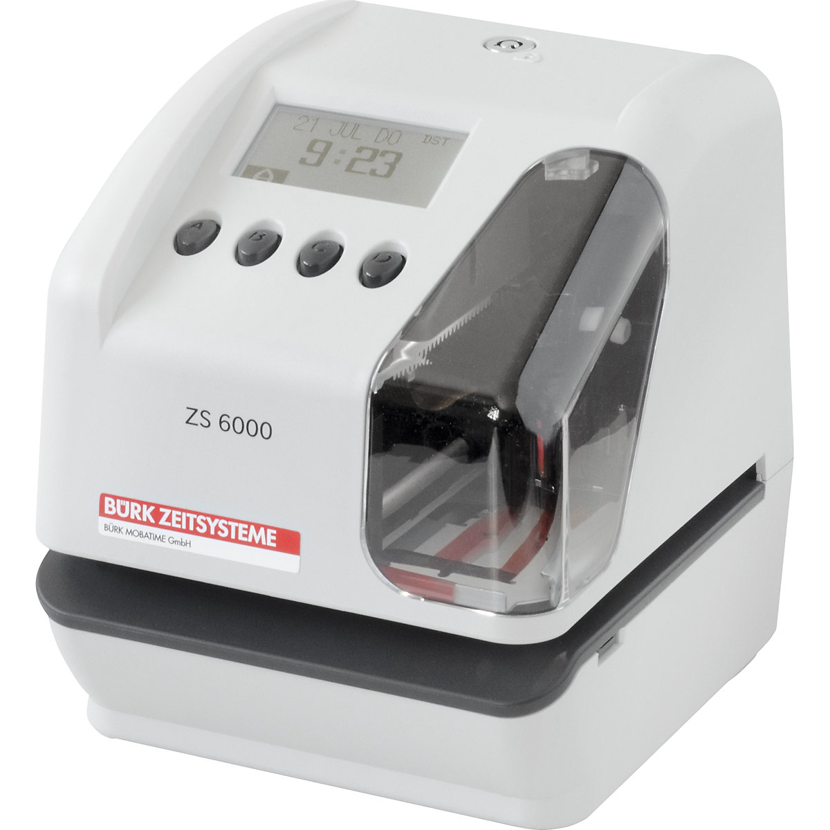 Tijd-/datum-/tekstprinter ZS 6000, h x b x d = 181 x 156 x 179 mm, lichtgrijs/donkergrijs-0