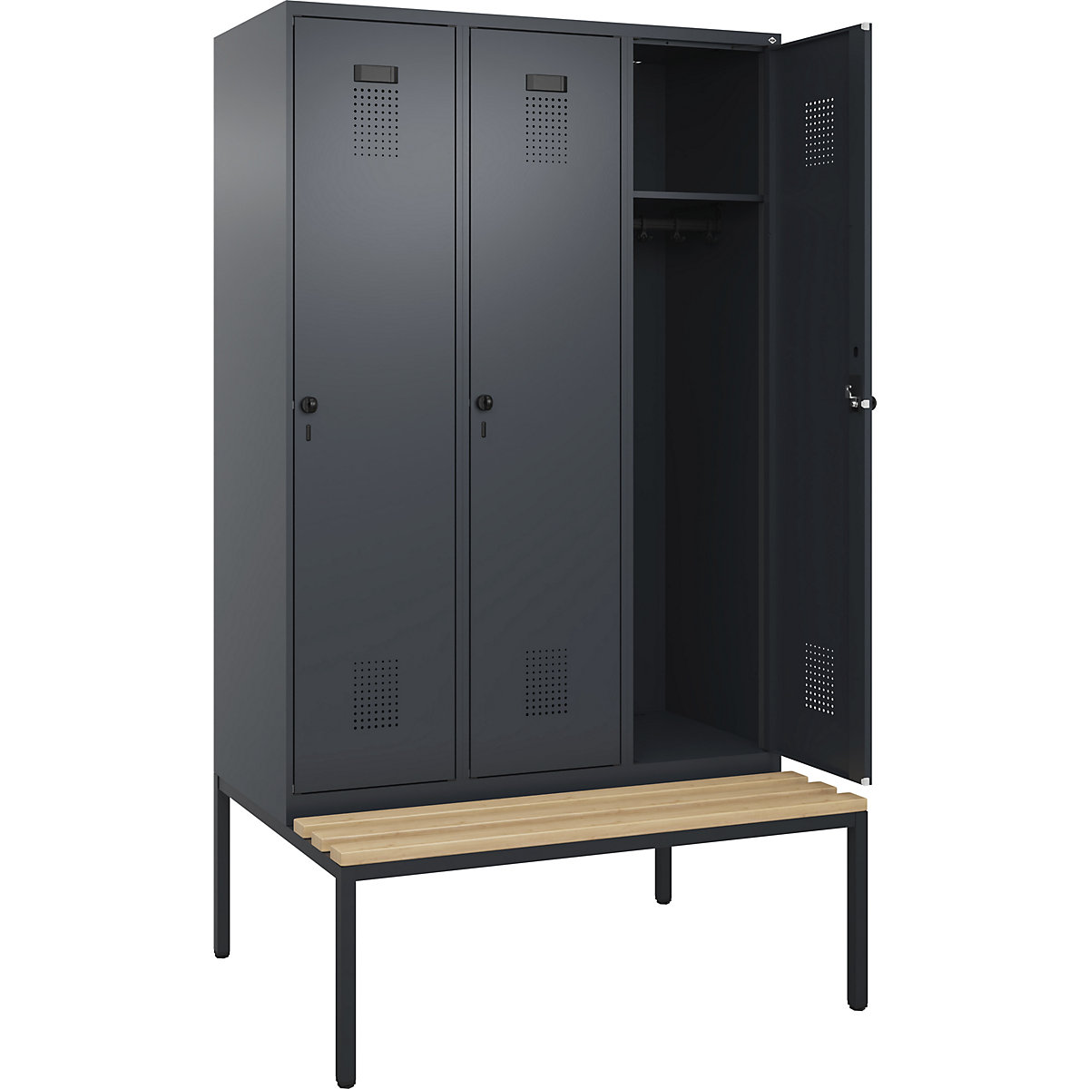 Lockerkast Evolo PLUS met zitbank
