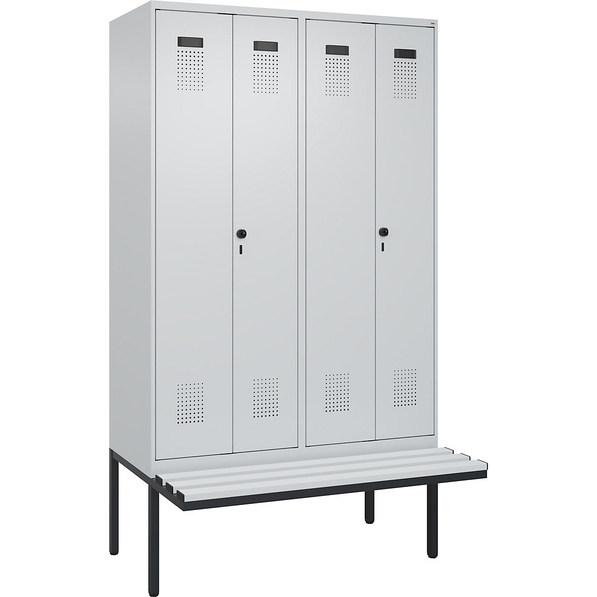 Multifunctionele lockerkast Evolo PLUS met zitbank (Productafbeelding 2)-1
