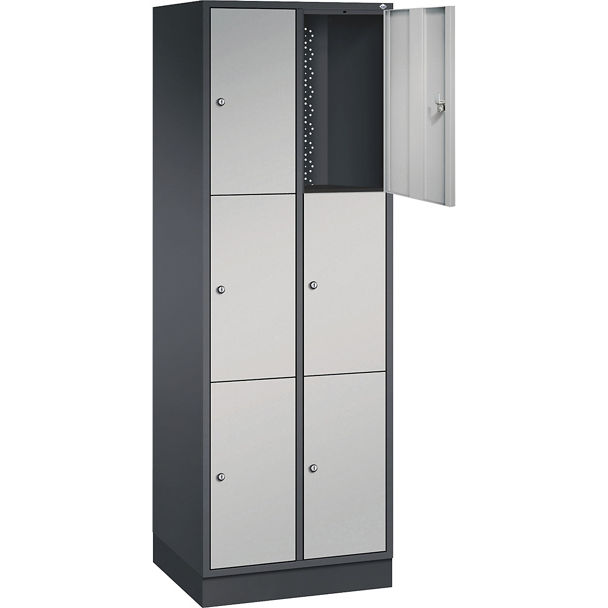 Drievoudige locker Intro – C+P (Productafbeelding 2)-1