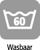 Wasbaar tot 60 °C
