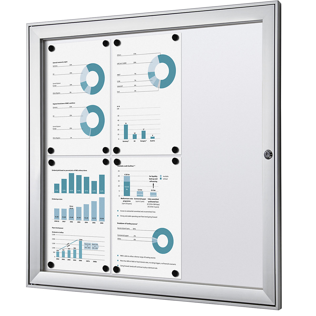 Vitrina s krilnimi vrati – eurokraft pro (Slika izdelka 5)-4