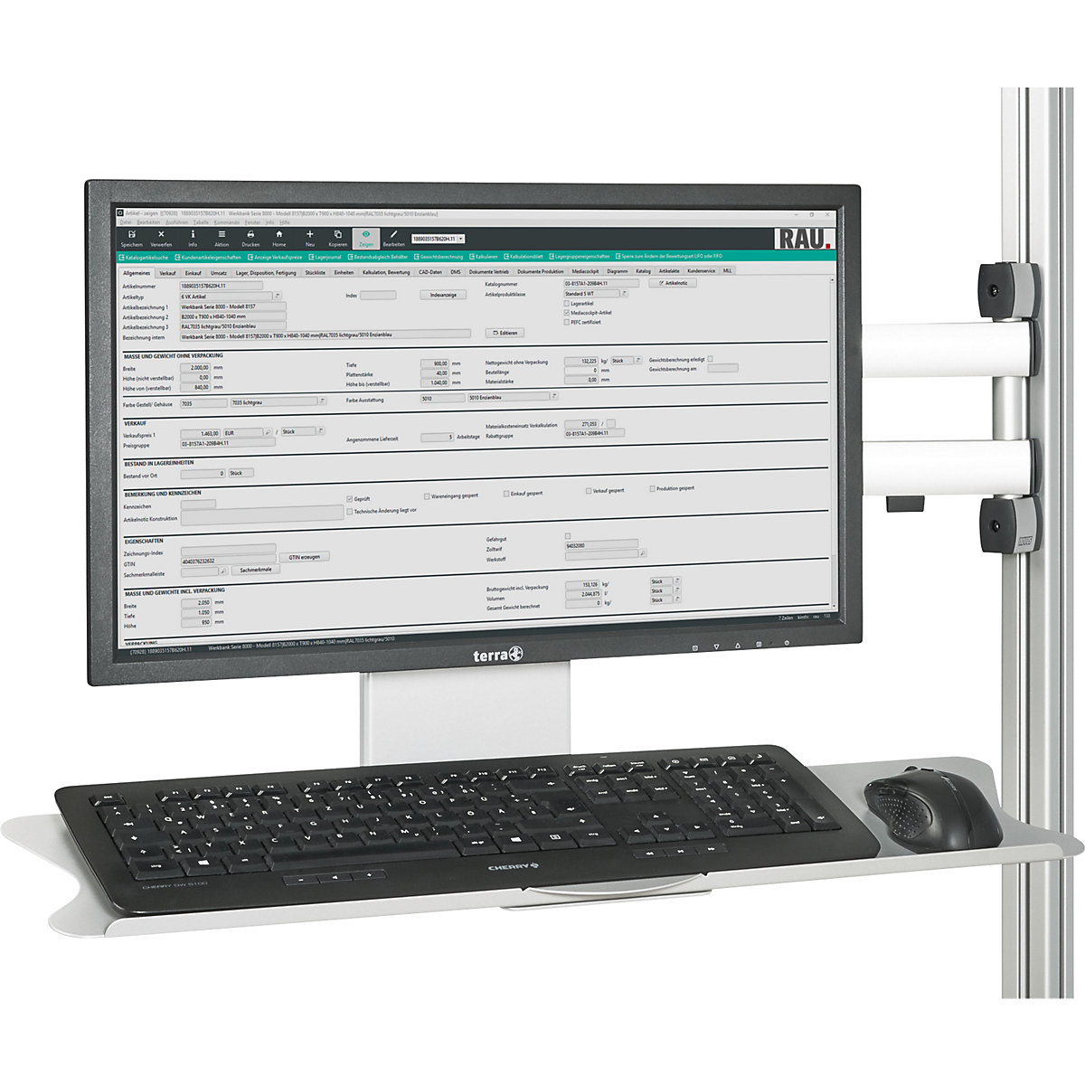 Zakretni krak – RAU