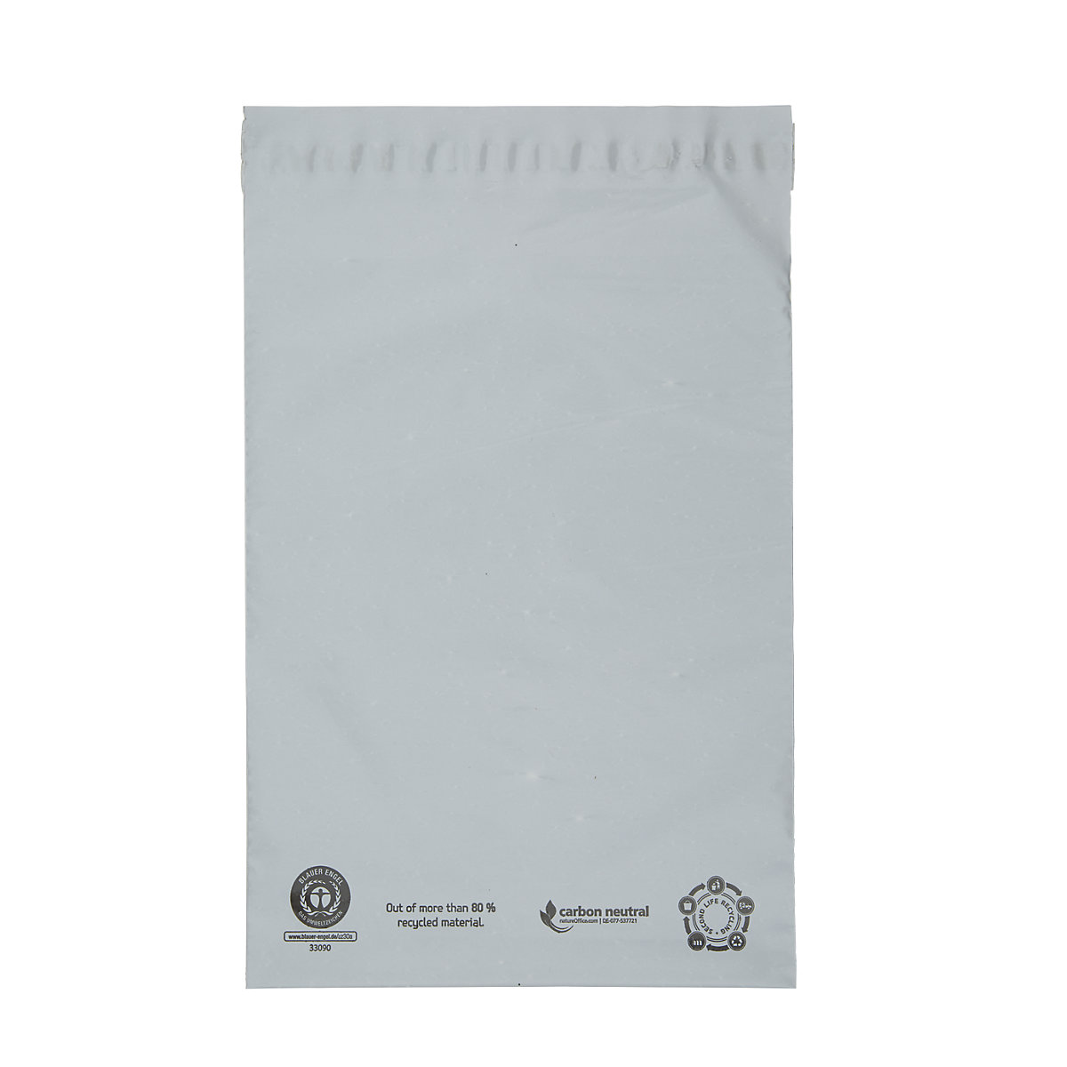 Dispatch bag, non-transparent, film thickness 60 µm, LxW 220 x 165 mm, pack of 1000-2