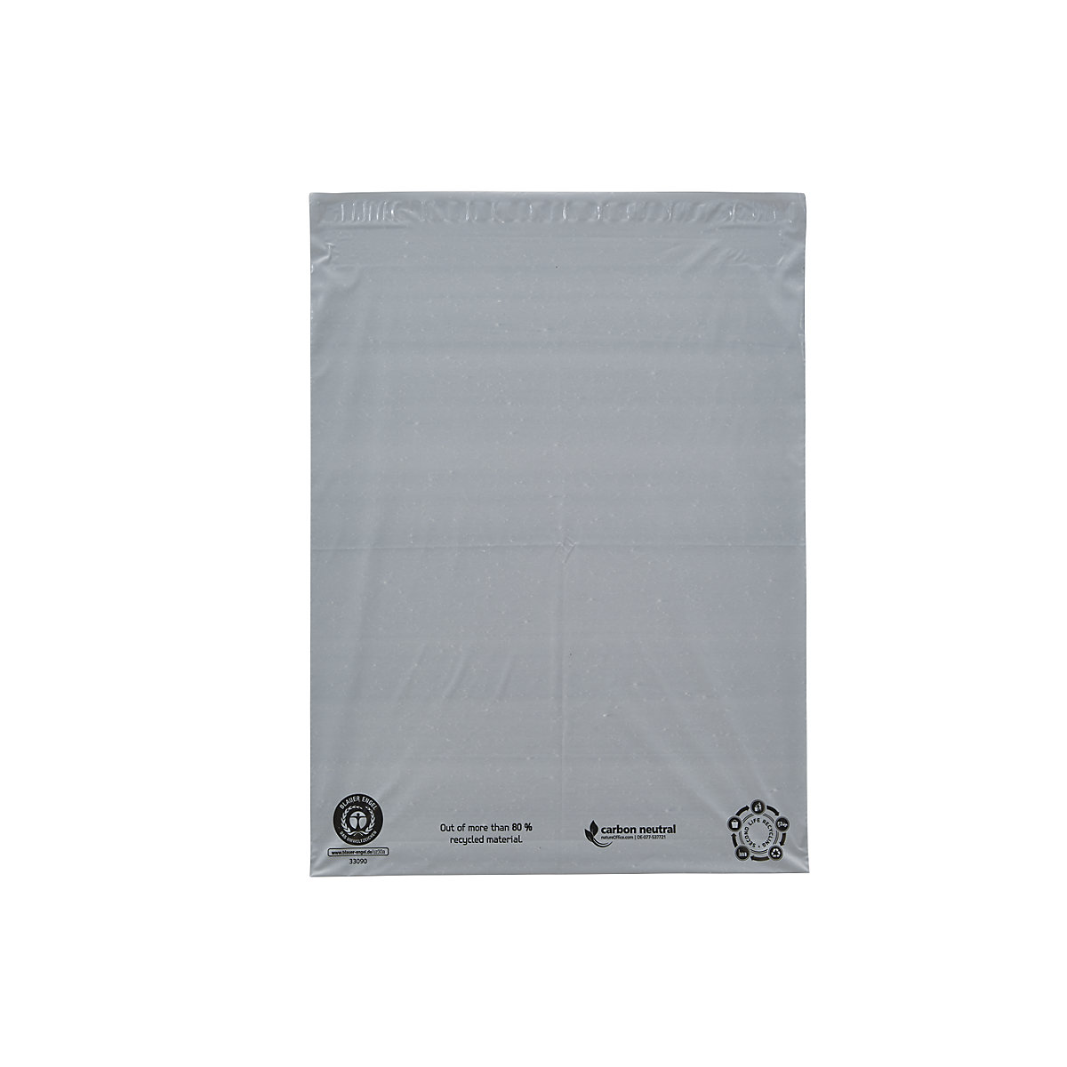 Dispatch bag, non-transparent, film thickness 60 µm, LxW 400 x 330 mm, pack of 500-1