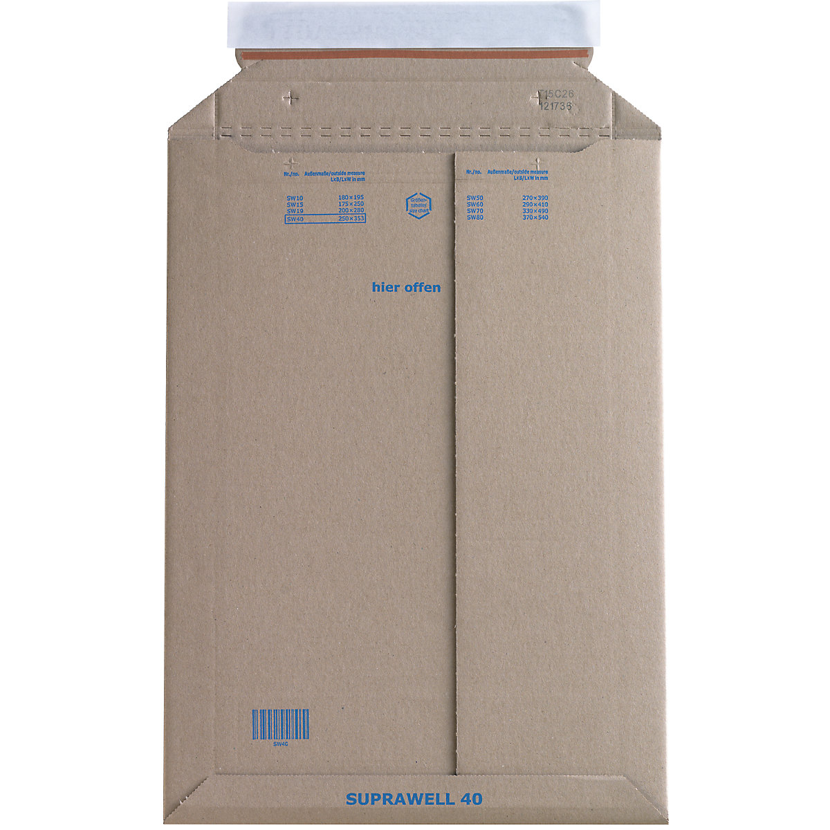 Dispatch bags, filling height up to 25 mm, LxW 353 x 250 mm-5