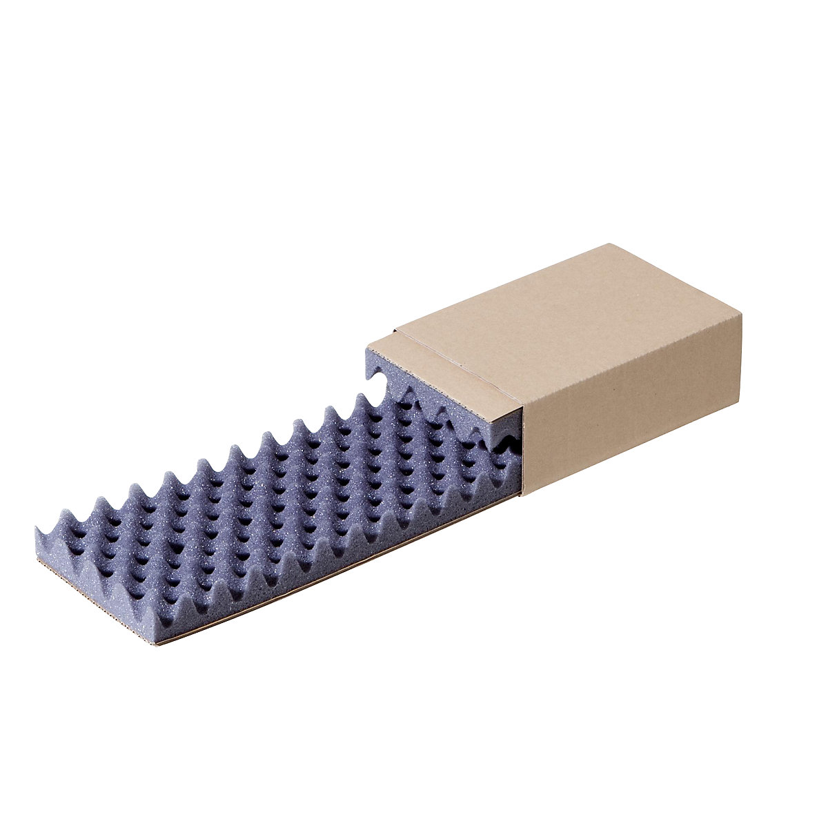 Slide boxes, internal part FEFCO 0907, external part FEFCO 0503, padded, internal dimensions 210 x 140 x 65 mm, pack of 50-4