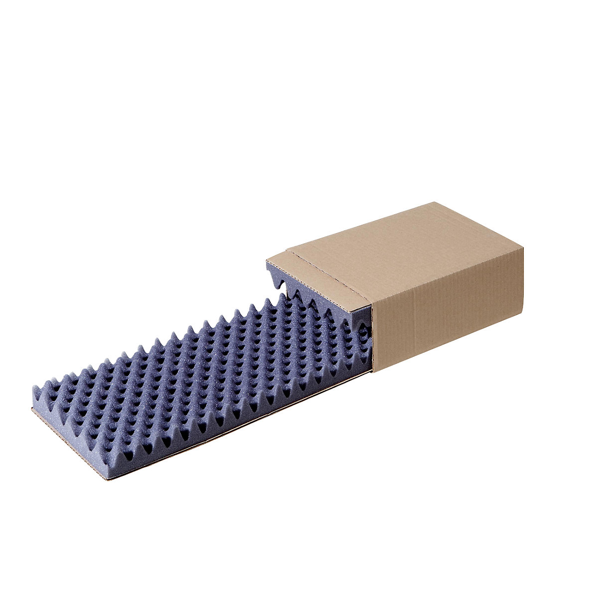 Slide boxes, internal part FEFCO 0907, external part FEFCO 0503, padded, internal dimensions 300 x 200 x 100 mm, pack of 50-6
