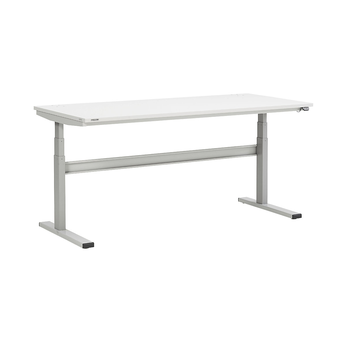 Mesa de trabalho, ajuste elétrico da altura – Treston, altura 630 – 1270 mm, versão standard, LxP 1800 x 800 mm-0