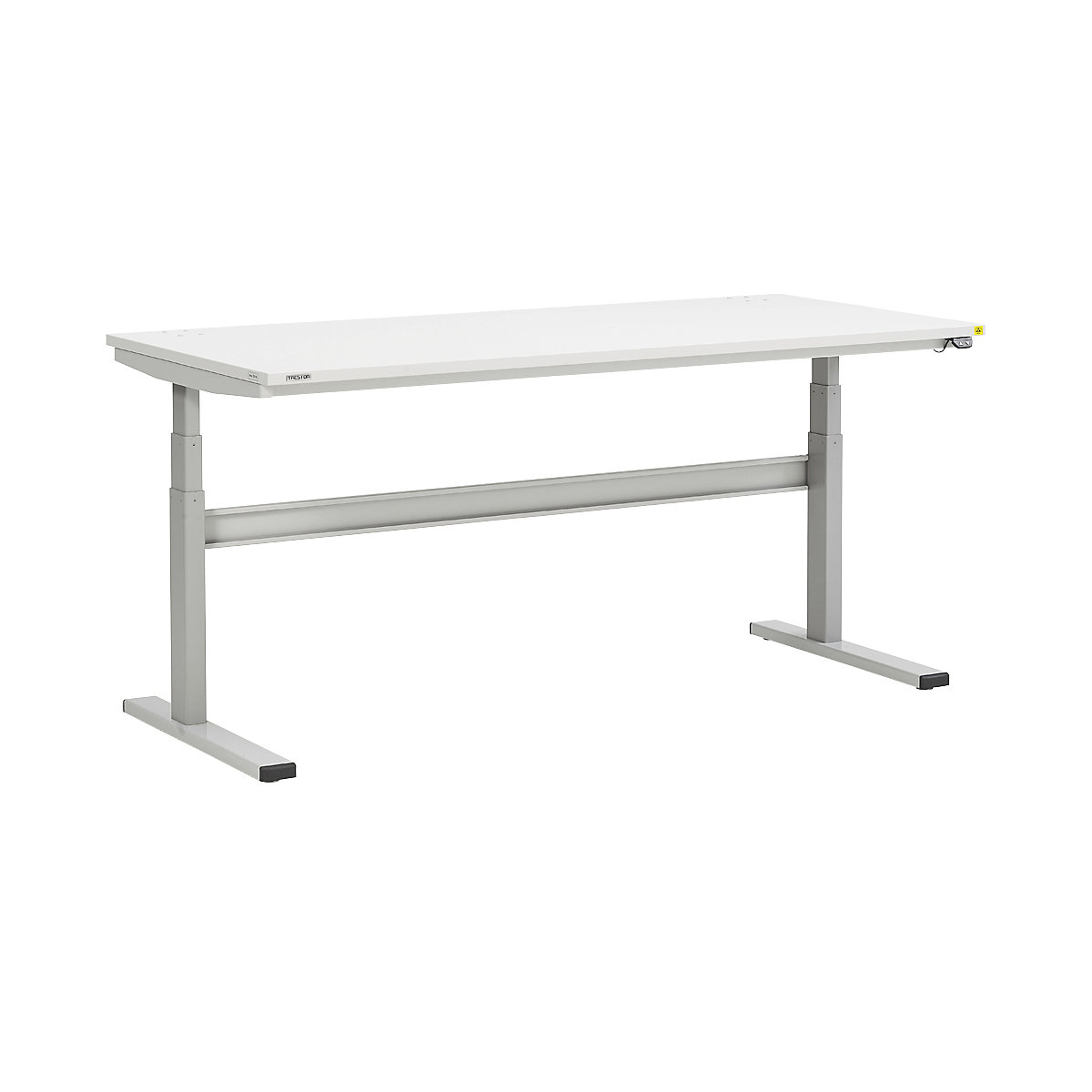 Mesa de trabalho, ajuste elétrico da altura – Treston, altura 630 – 1270 mm, versão ESD, LxP 1800 x 800 mm-0