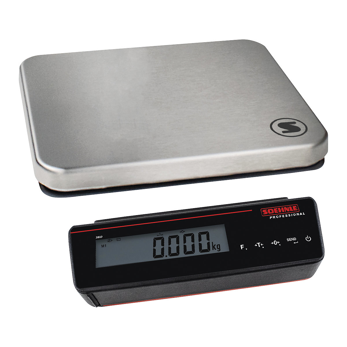 Tischwaage Soehnle, flexibel einsetzbar, BxT 310 x 275 mm, Wägebereich bis 15 kg, Ablesbarkeit 5 g-0