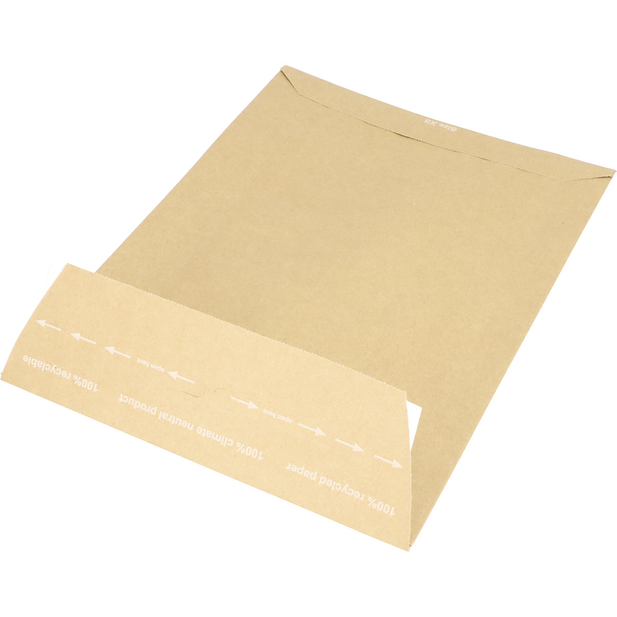 Versandtasche aus Papier E-Commerce terra, retourengeeignet, LxB 350 x 250 mm, VE 250 Stk-4