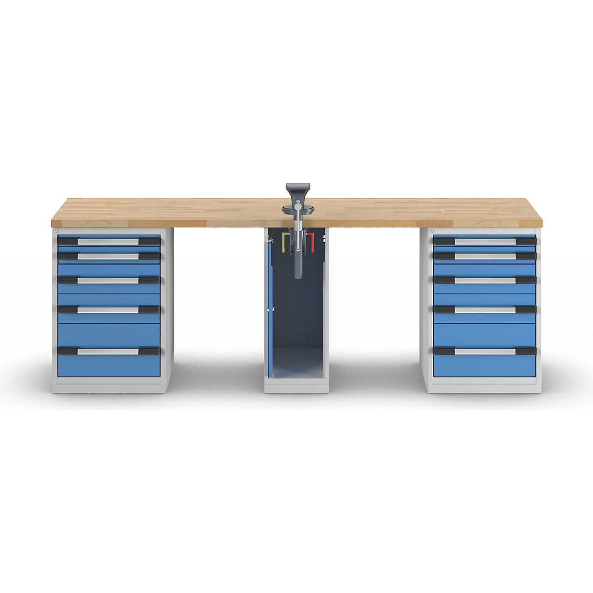 Dielenský stôl, modulárny systém, séria 7 – eurokraft pro (Zobrazenie produktu 7)-6
