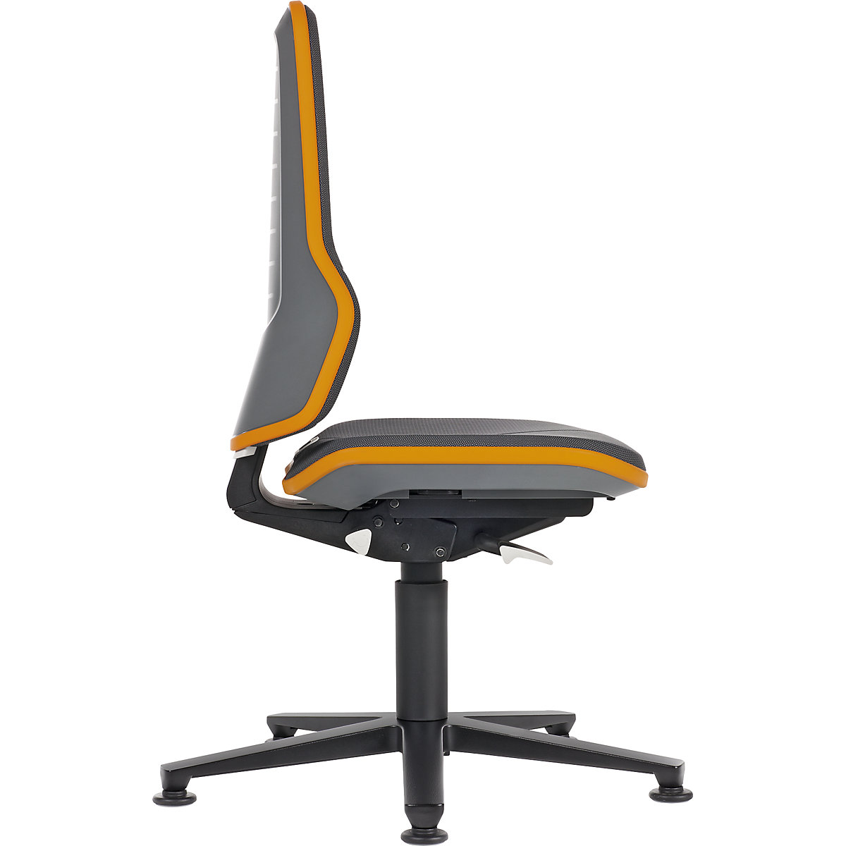 Pracovní otočná židle NEON, patky – bimos (Obrázek výrobku 3)-2