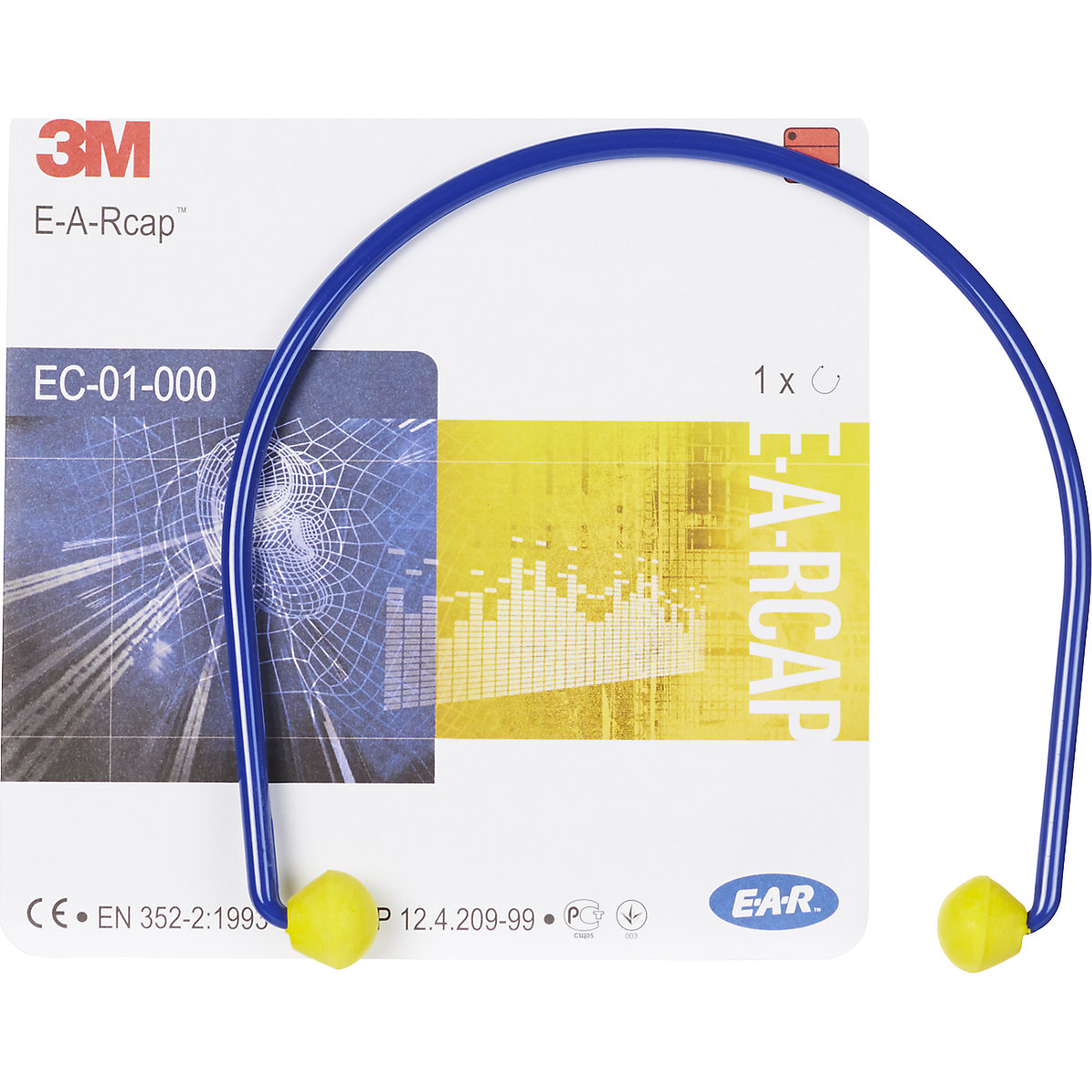 Zátkový chránič sluchu E-A-Rcaps™ – 3M (Obrázek výrobku 2)-1