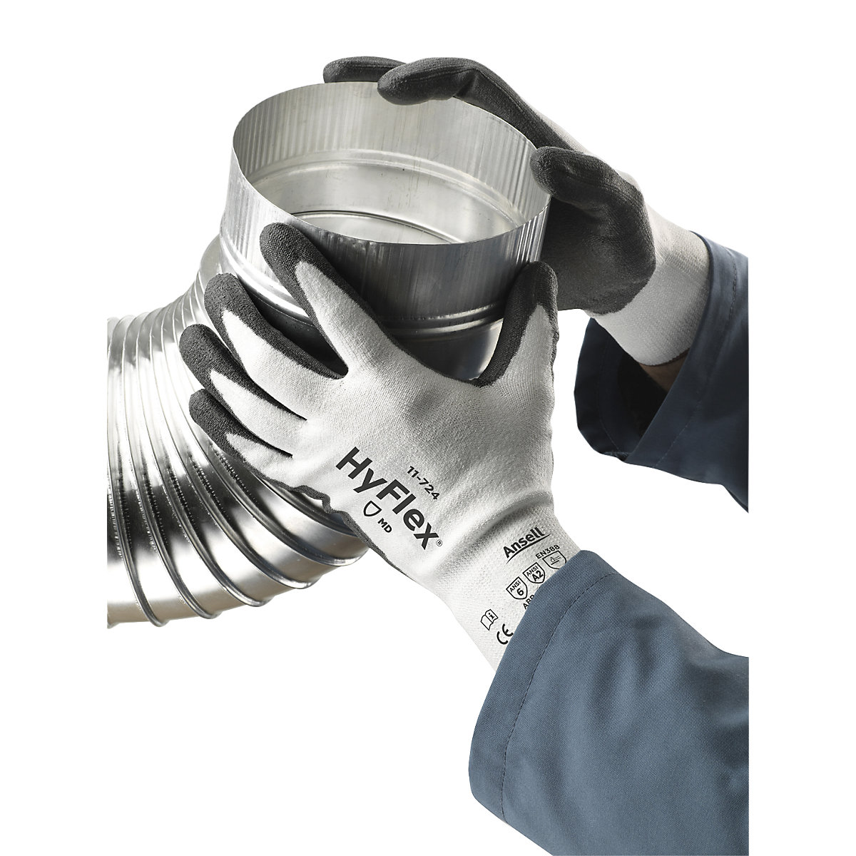 Pracovní rukavice HyFlex® 11-724 – Ansell (Obrázek výrobku 6)-5