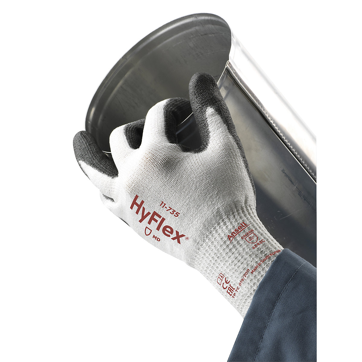 Pracovní rukavice HyFlex® 11-735 – Ansell (Obrázek výrobku 6)-5