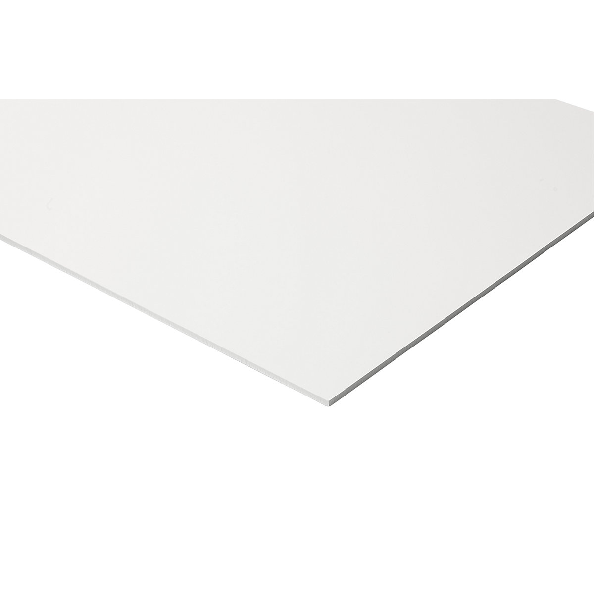 Brezkončna bela tabla brez okvirja – eurokraft pro (Slika izdelka 3)-2