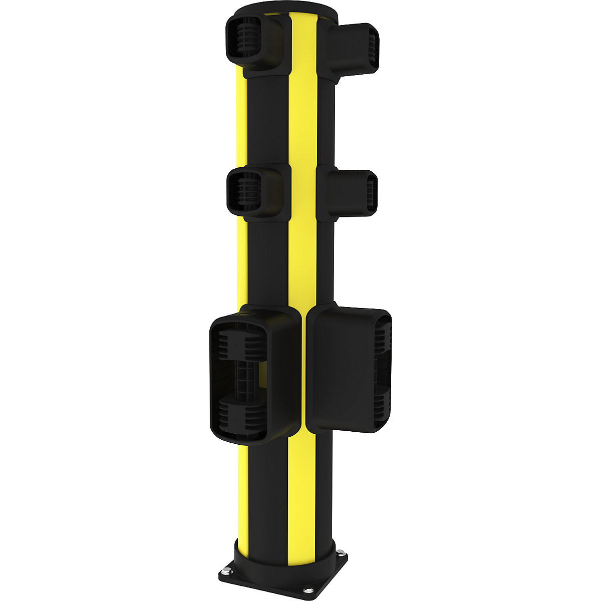 Kotni stebrič za zaščito pešcev pred trki X-Protect – Axelent