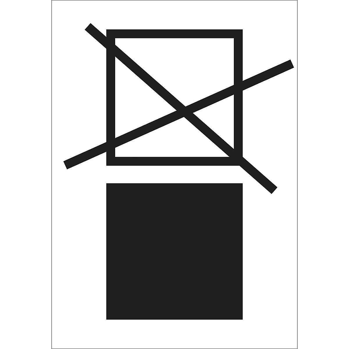 Oznake za skladišča in embalažo, DE 10 kosov