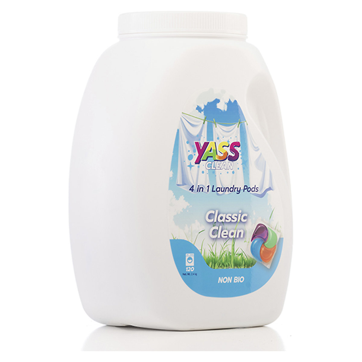 BiGDUG x Yass Clean 4-in-1 Non-Bio Classic Clean Pods