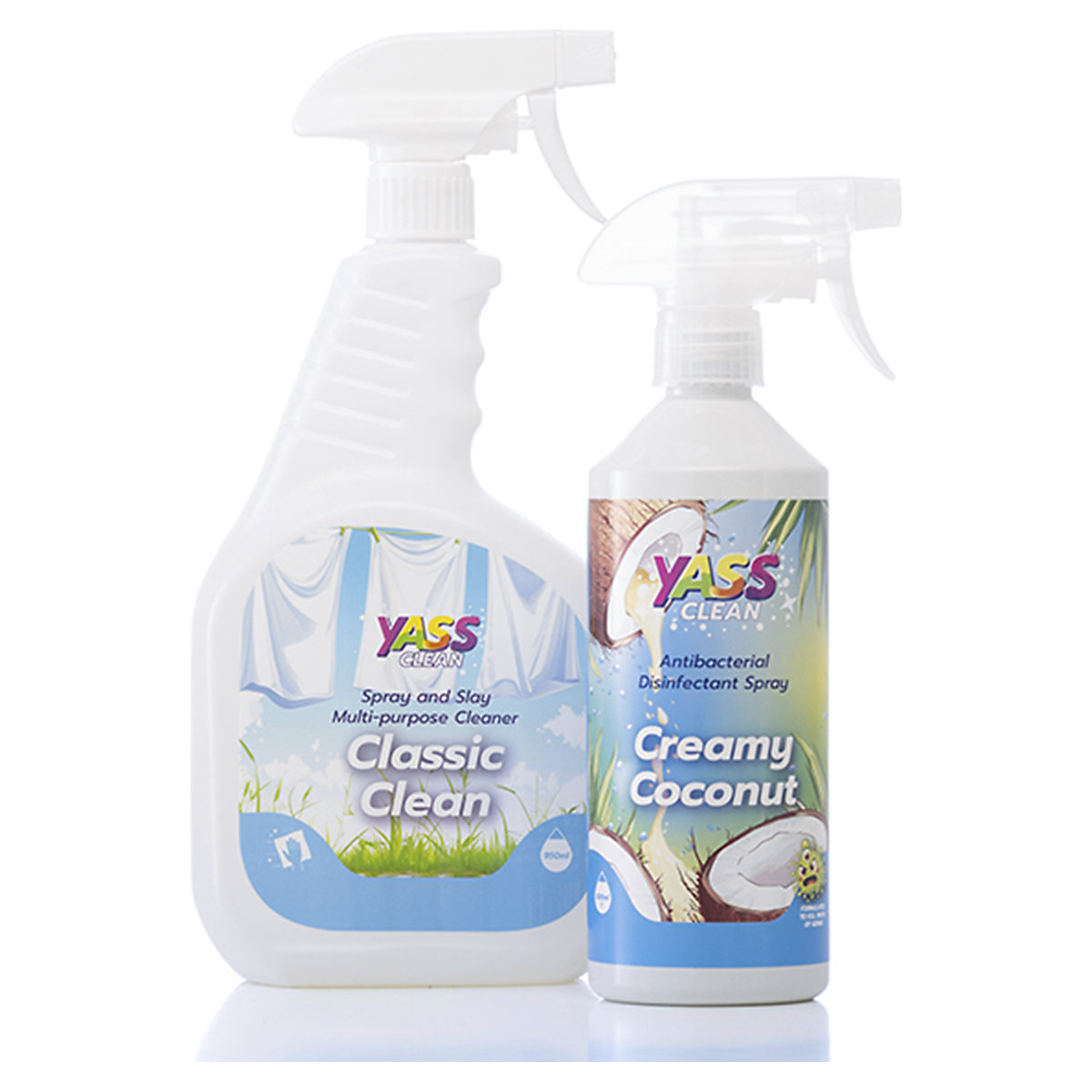 BiGDUG x Yass Clean Cleaning Sprays | Multi-Purpose Cleaner & Disinfectant Spray